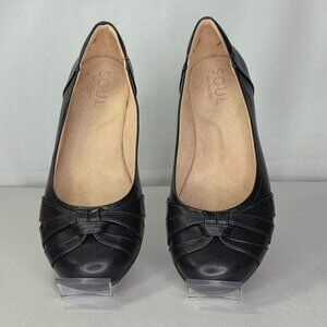 Soul Naturalizer Women's Gift Ballet Flat Shoes (Black)